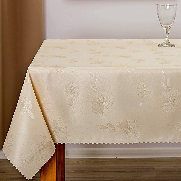 Obrus plamoodporny JB4656 U3 ecru, prostokątny