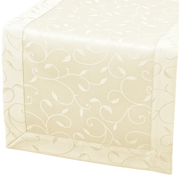 Bieżnik plamoodporny Dafne ecru (377) O5