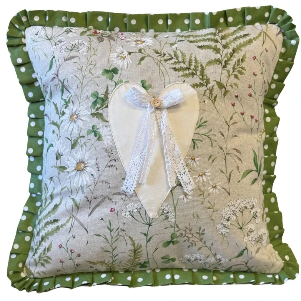 Poszewka Białe Serduszko