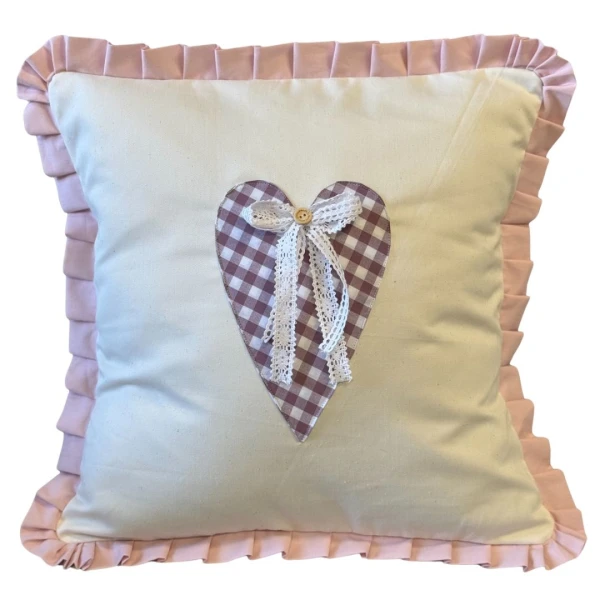 Poszewka Różowe Serduszko