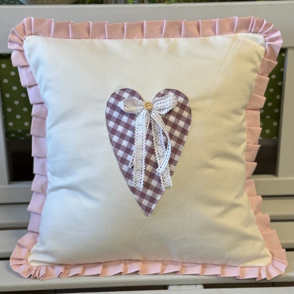 Poszewka Różowe Serduszko