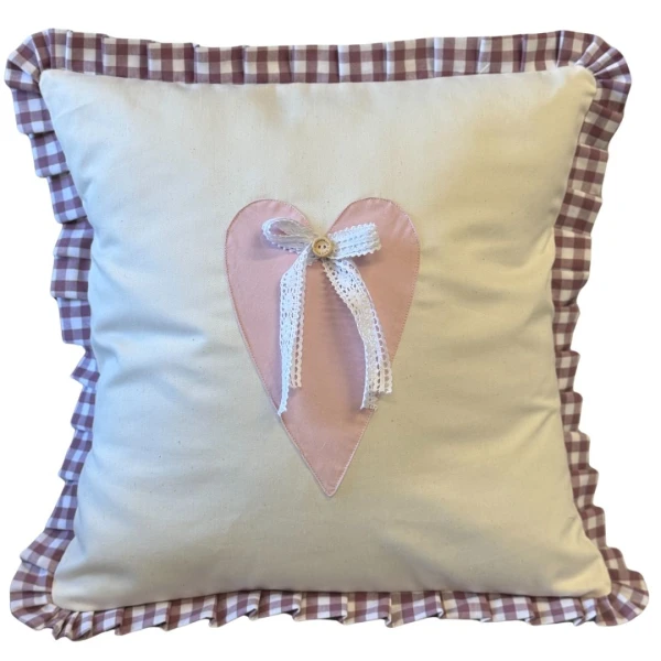 Poszewka Różowe Serduszko 2