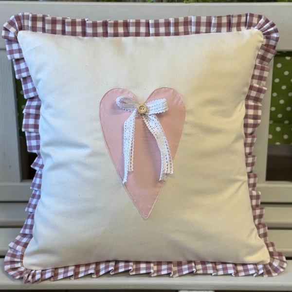 Poszewka Różowe Serduszko 2