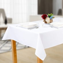 Obrus gastronomiczny plamoodporny biały gładki - Simon